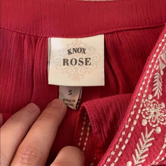 Knox Rose cold shoulder boho dress - Picture 4 of 5